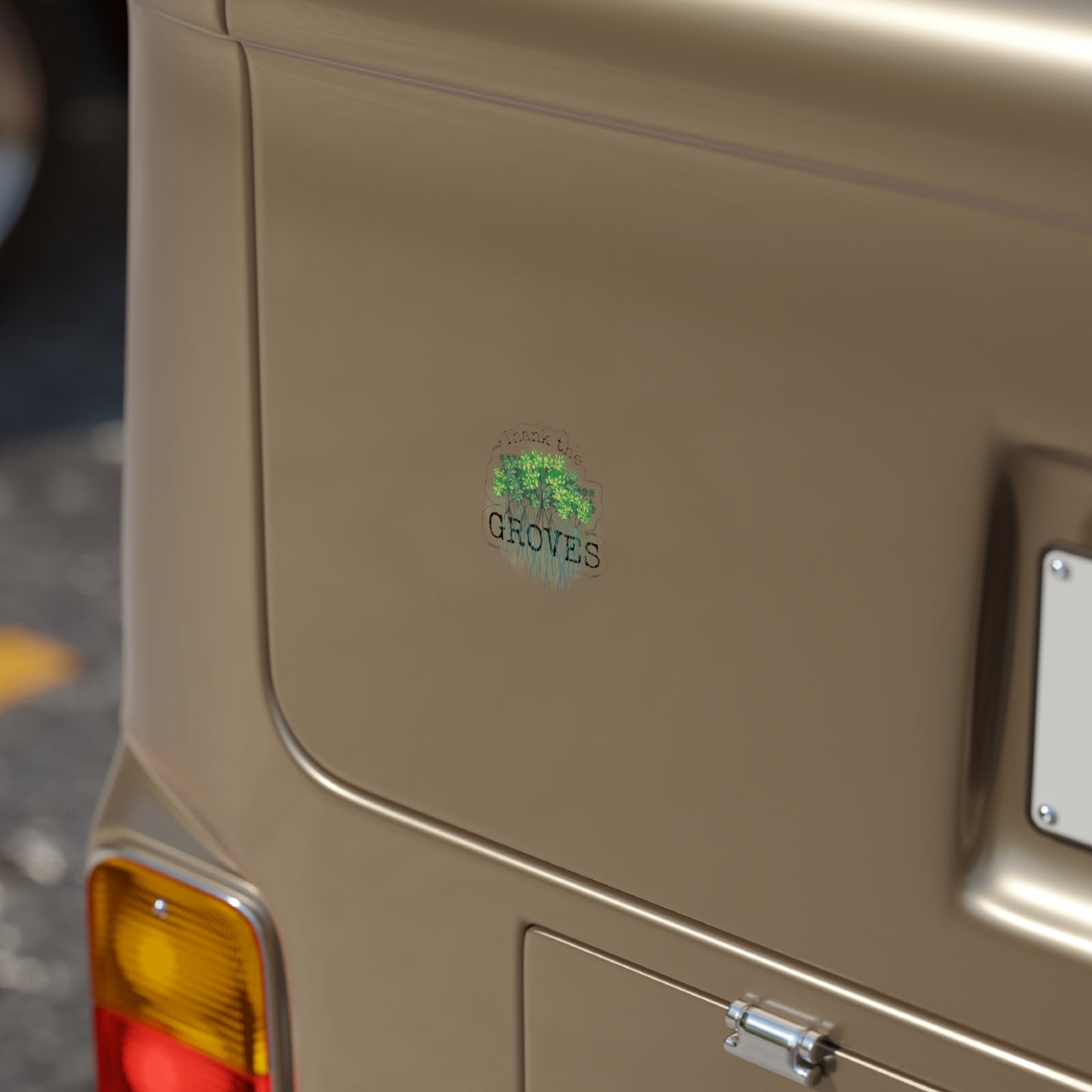 Mangroves | Die-cut | Transparent Sticker