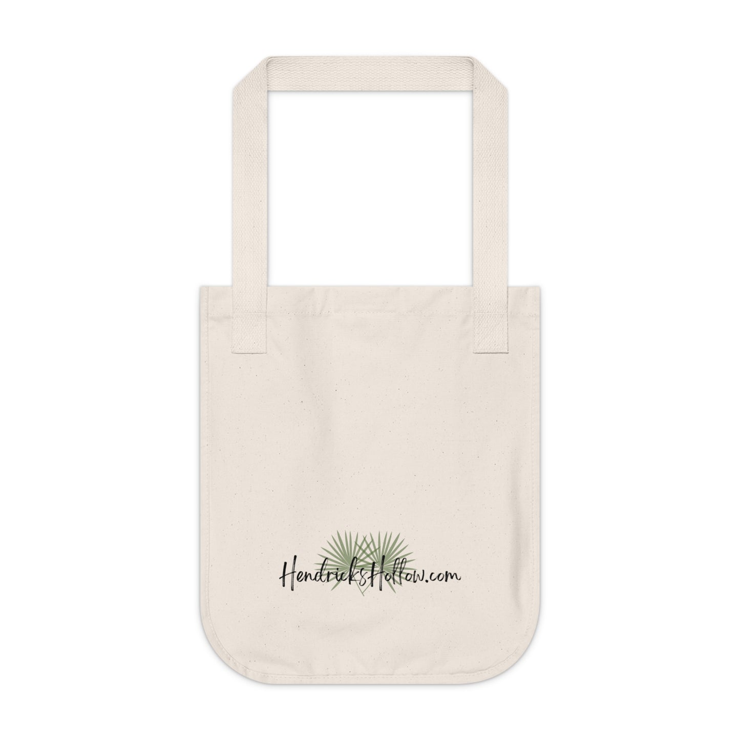 HH Logo | Heron + Fern | Organic Canvas Tote Bag