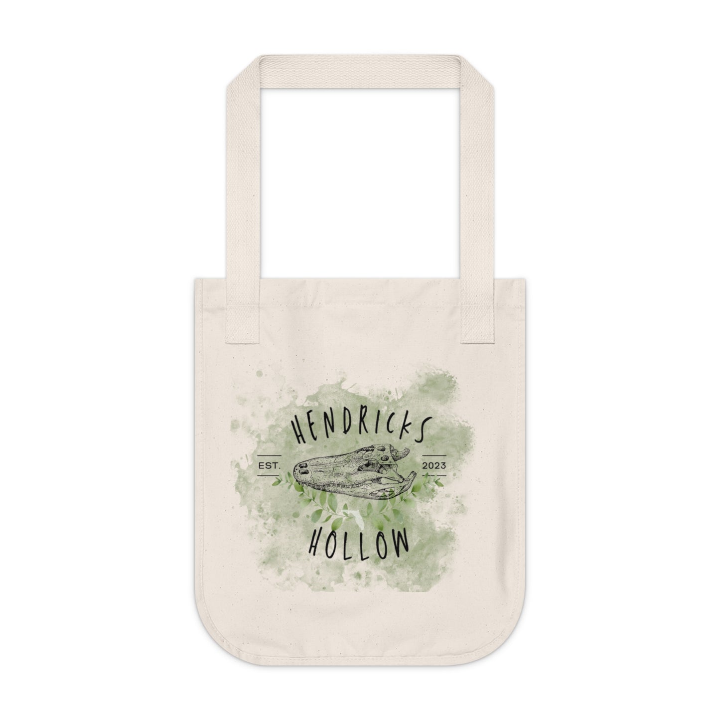 HH Logo| Gator Skull | Organic Canvas Tote Bag
