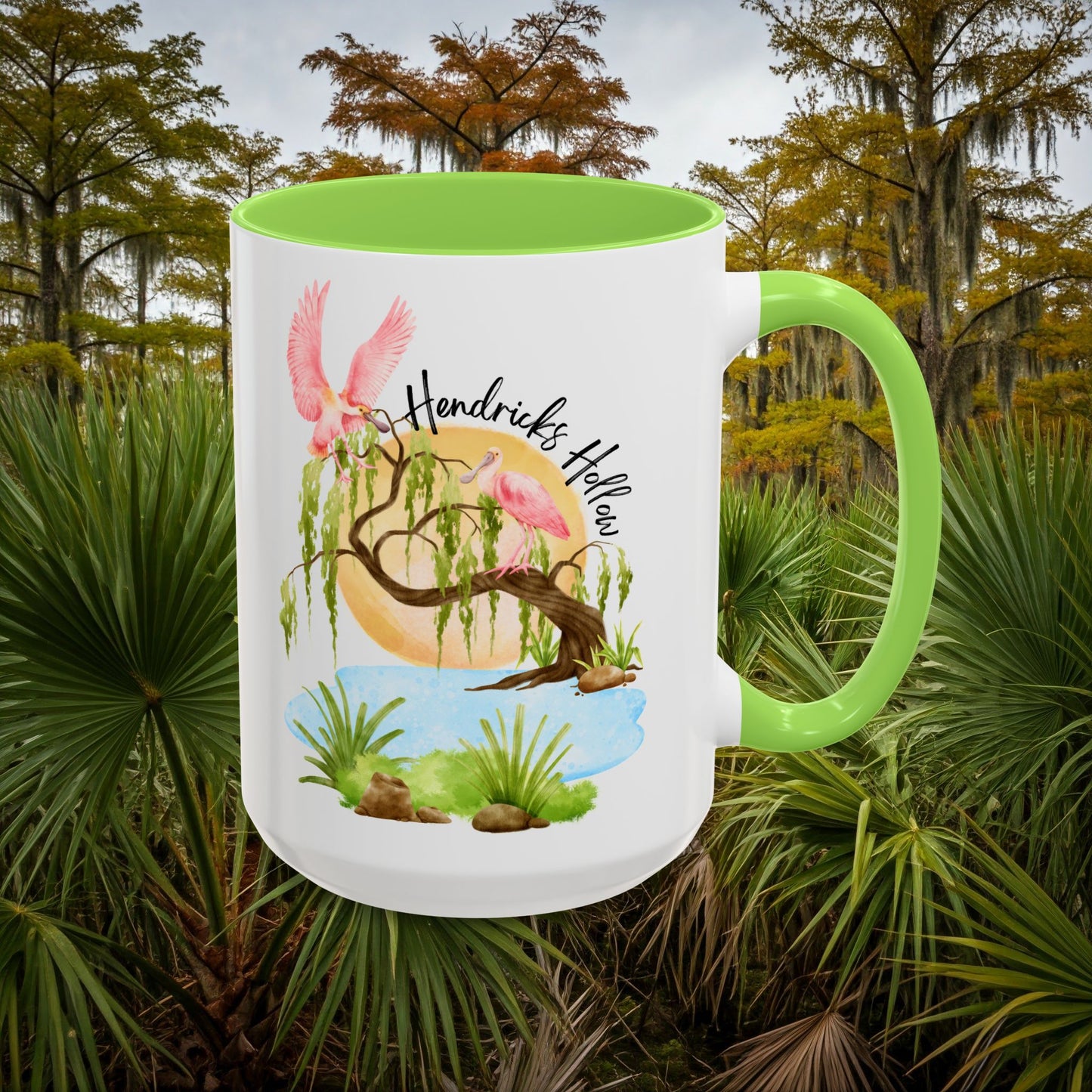 Roseate Romance | 15oz Colorful Coffee Mug