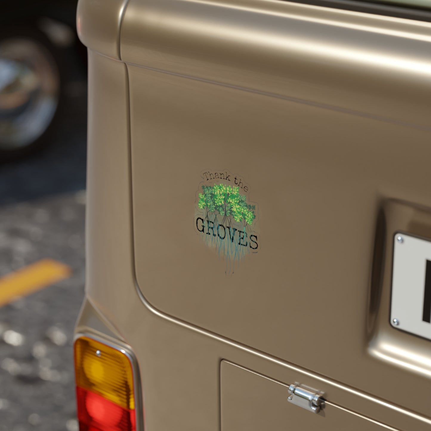 Mangroves | Die-cut | Transparent Sticker
