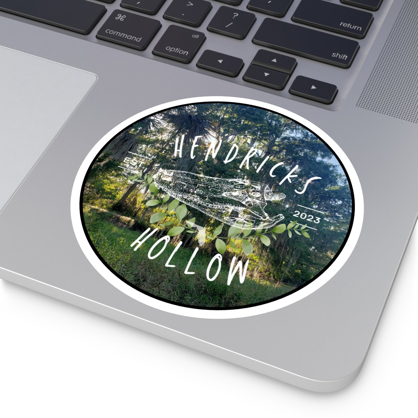Hendricks Hollow Logo | Gator | Indoor/Outdoor Vinyl
