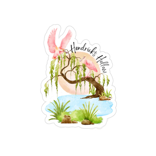 Roseate Romance | Die Cut Clear Back
