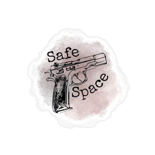 Safe Space | Die-cut | Transparent Sticker