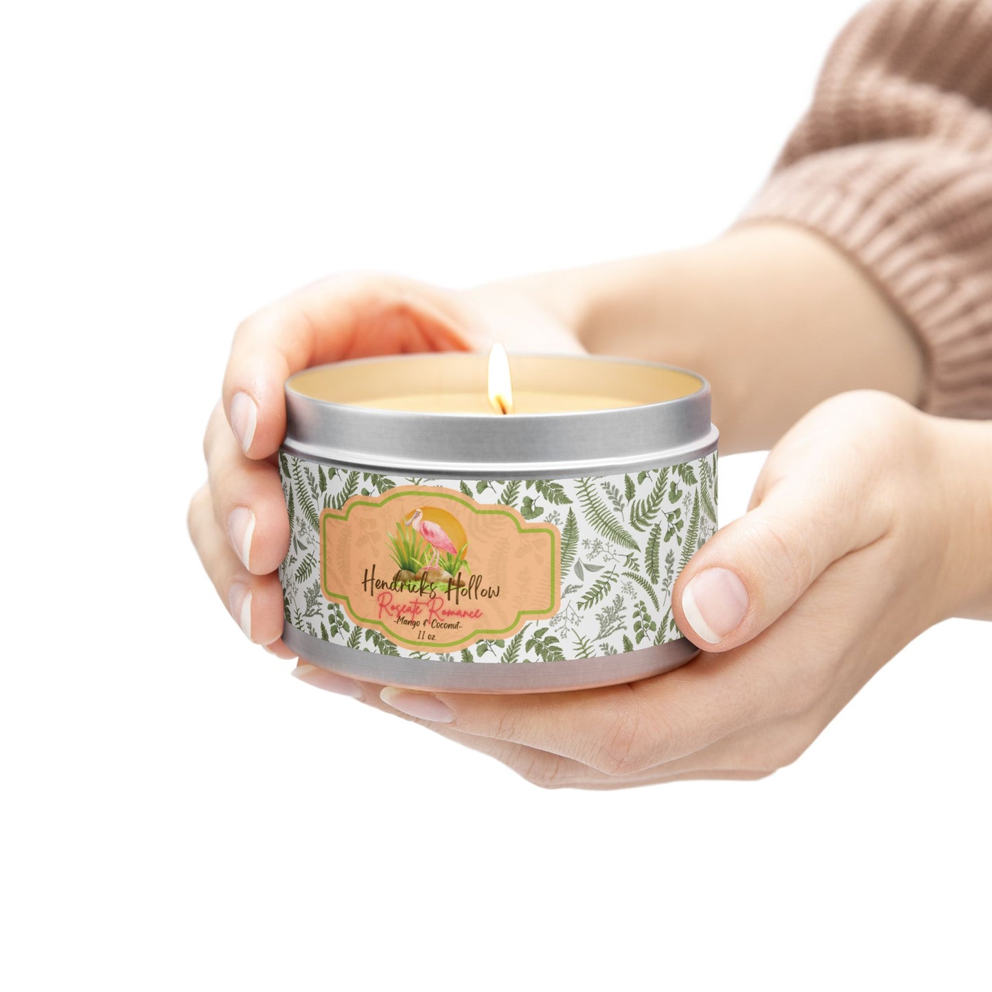 Roseate Romance | "Tin Can-dle" | Mango Coconut