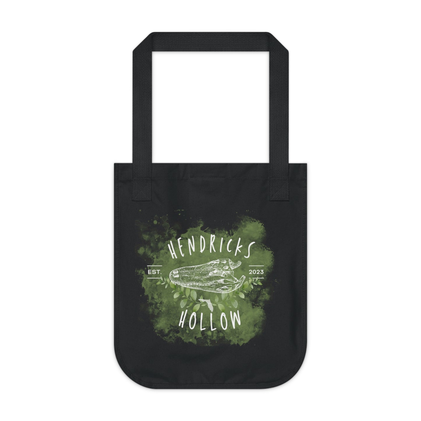 HH Logo| Gator Skull | Organic Canvas Tote Bag