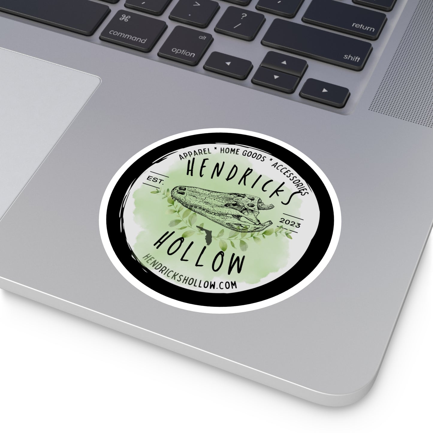Hendricks Hollow Logo | Gator | Indoor/Outdoor Vinyl