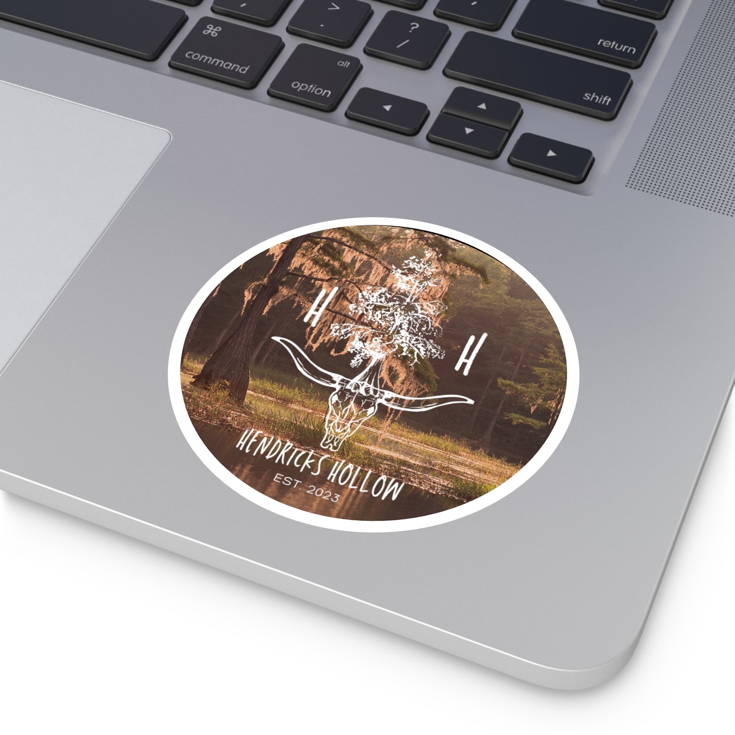 HH Logo| Cow Skull | Round Sticker