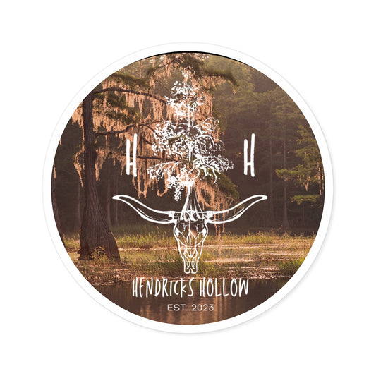 HH Logo| Cow Skull | Round Sticker