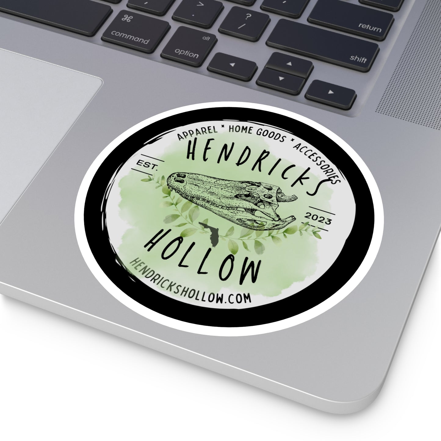 Hendricks Hollow Logo | Gator | Indoor/Outdoor Vinyl
