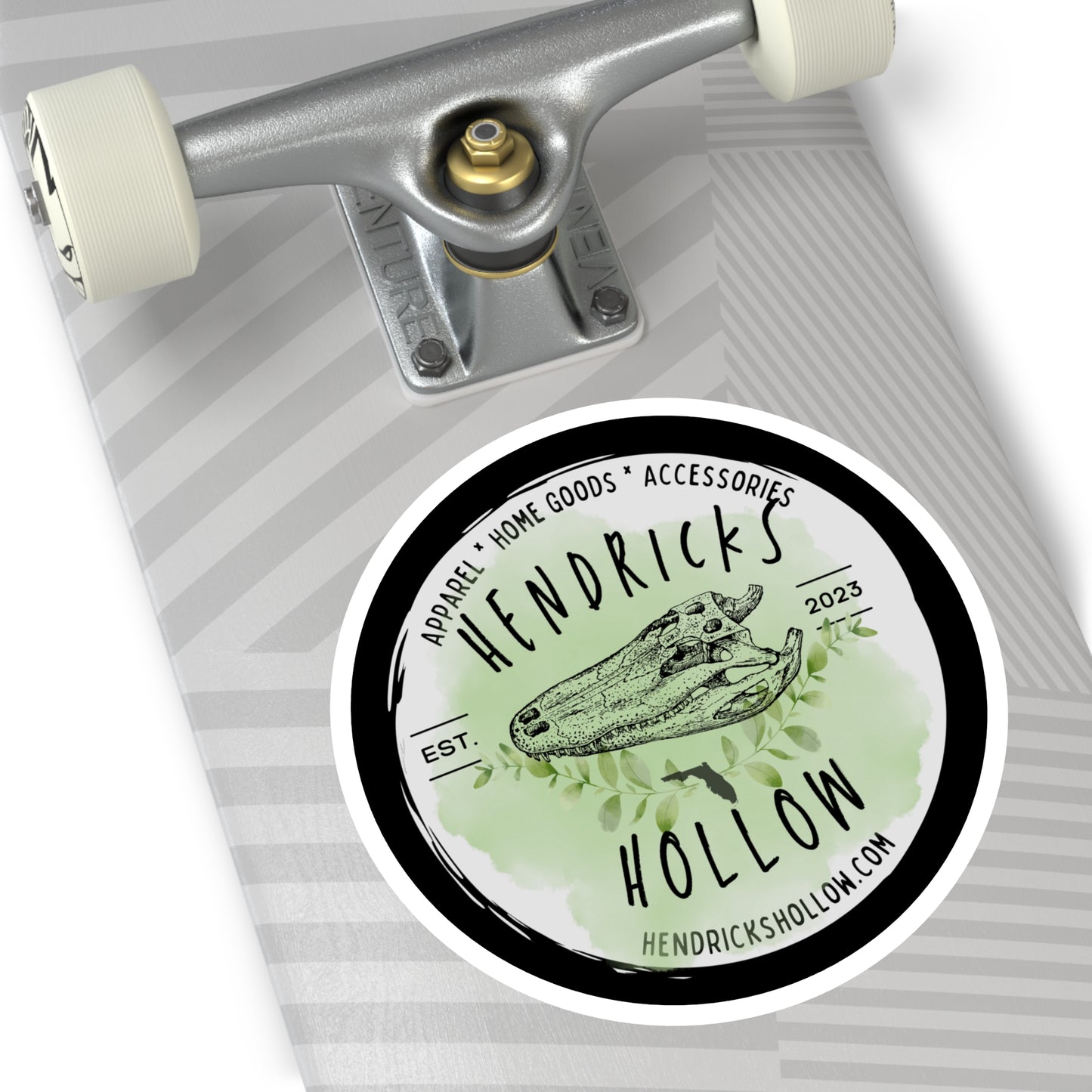 Hendricks Hollow Logo | Gator | Indoor/Outdoor Vinyl