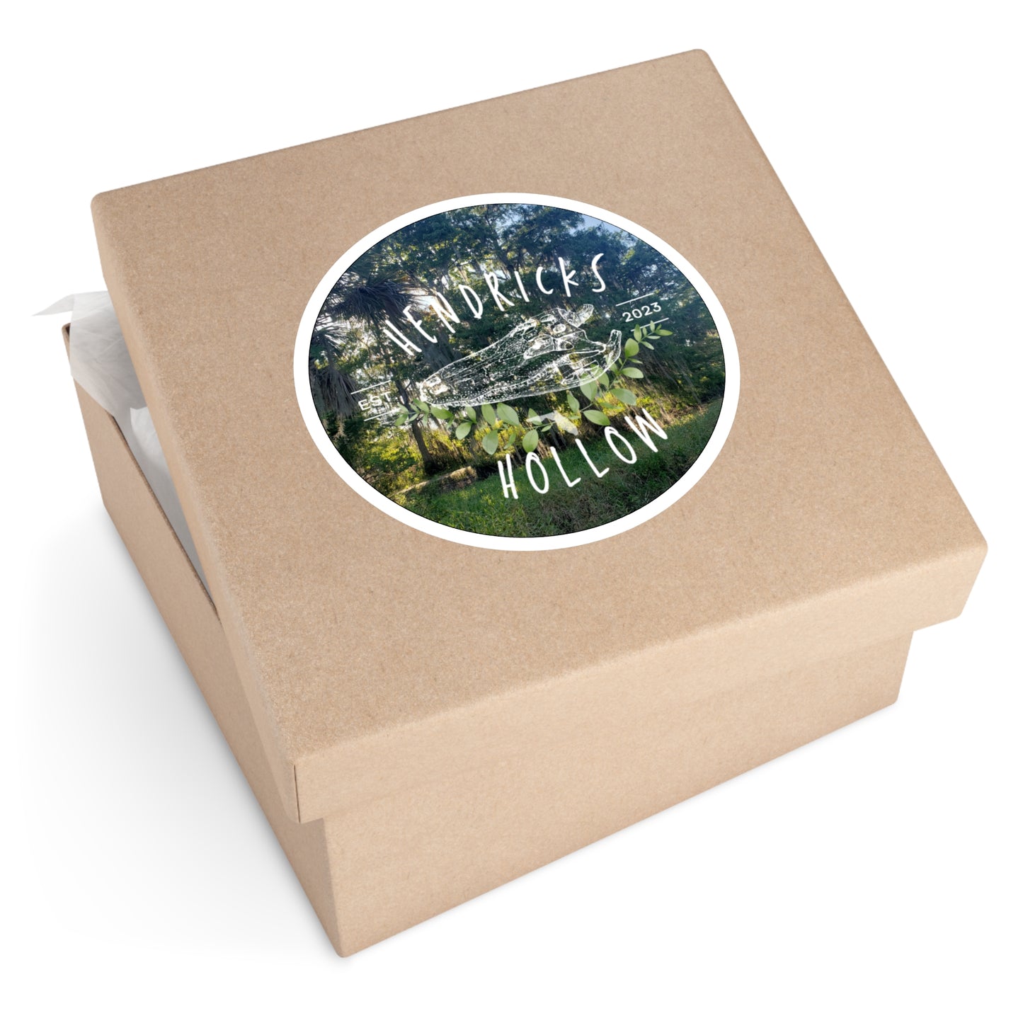 Hendricks Hollow Logo | Gator | Indoor/Outdoor Vinyl
