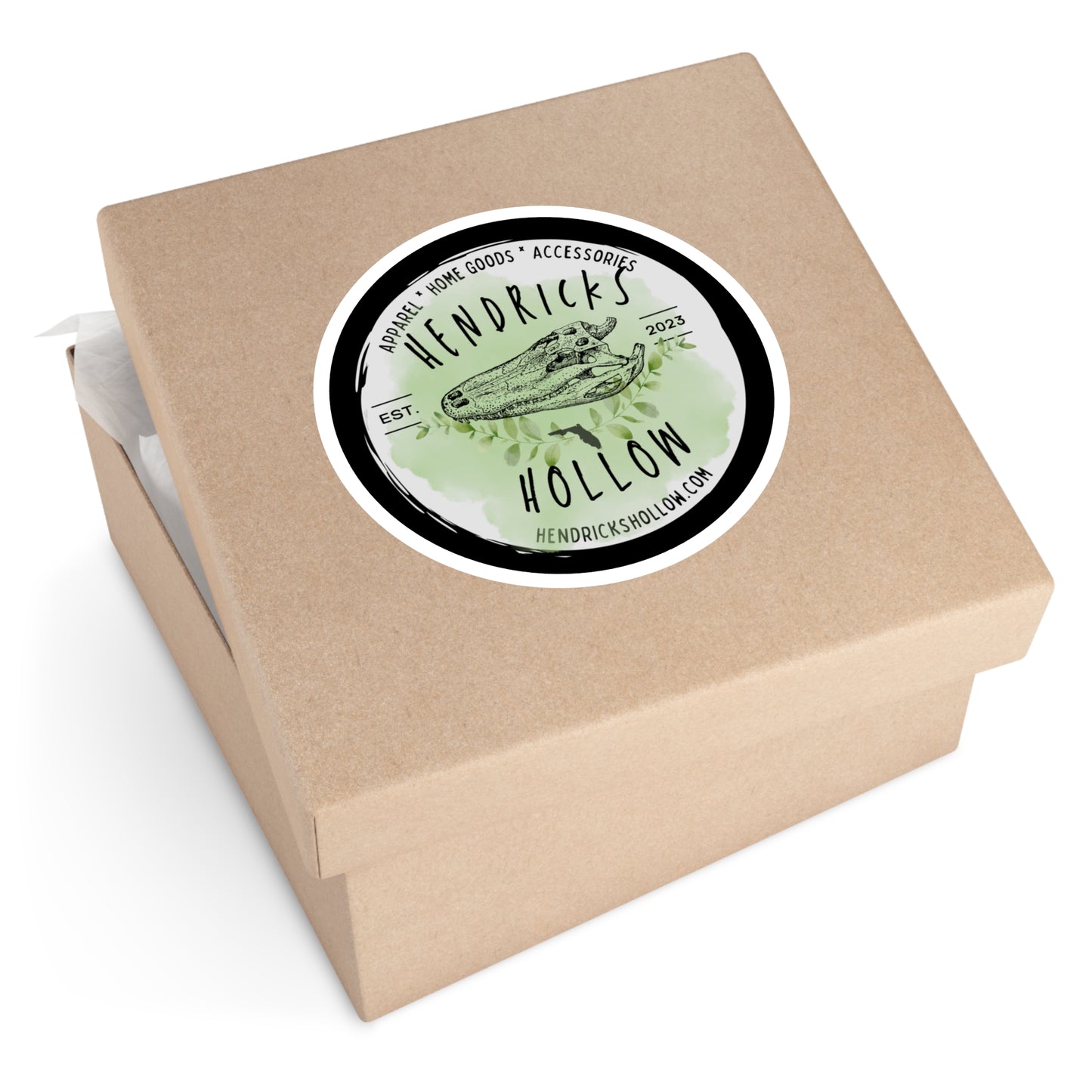 Hendricks Hollow Logo | Gator | Indoor/Outdoor Vinyl