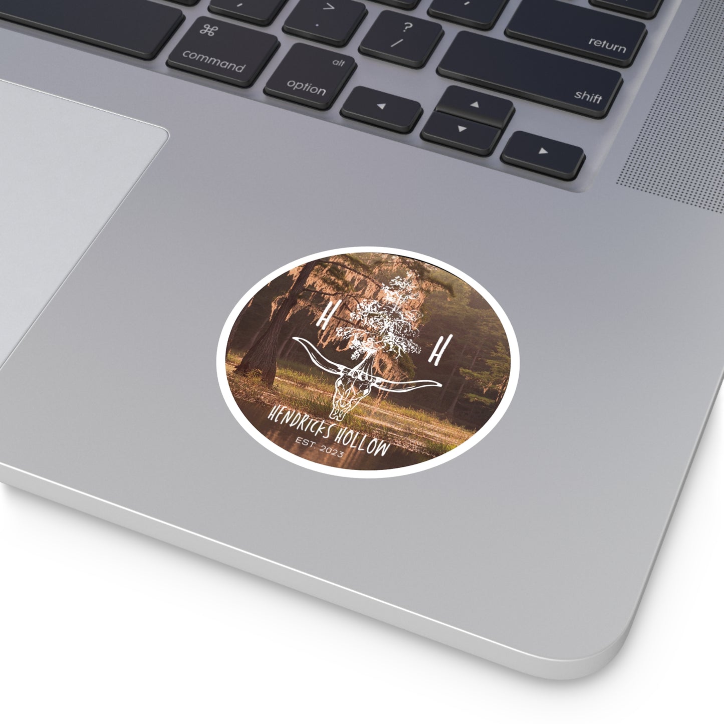 HH Logo| Cow Skull | Round Sticker
