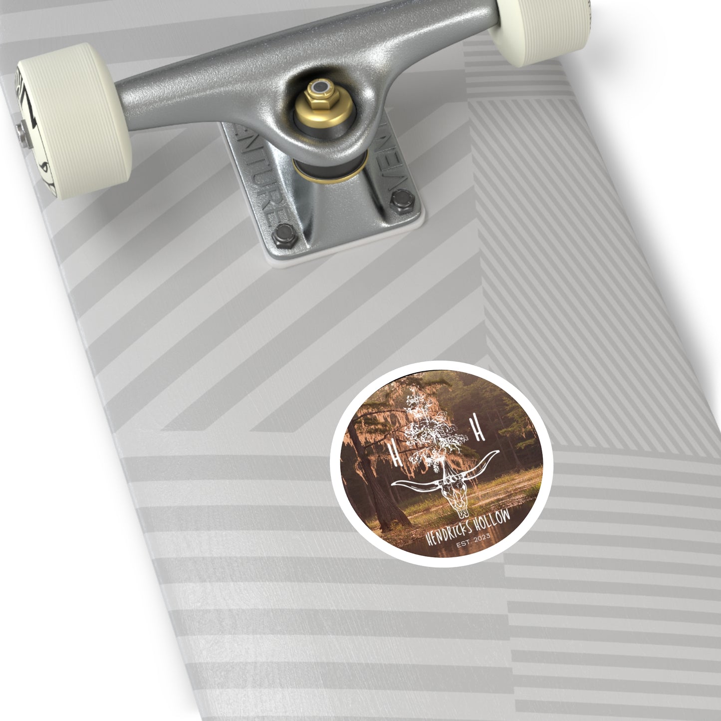 HH Logo| Cow Skull | Round Sticker