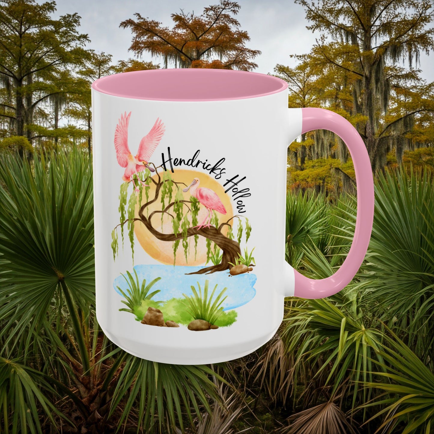 Roseate Romance | 15oz Colorful Coffee Mug