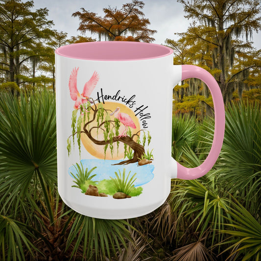 Roseate Romance | 15oz Colorful Coffee Mug