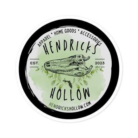 Hendricks Hollow Logo | Gator | Indoor/Outdoor Vinyl