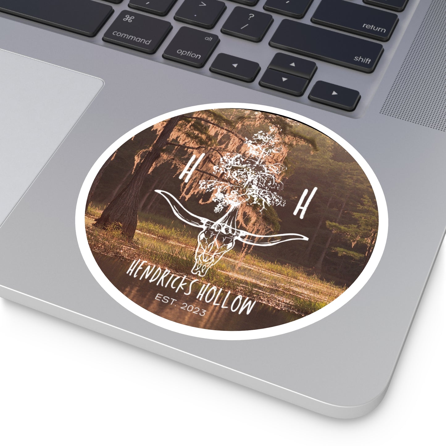 HH Logo| Cow Skull | Round Sticker