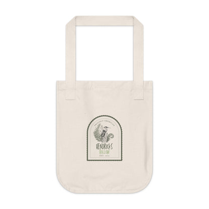 HH Logo | Heron + Fern | Organic Canvas Tote Bag